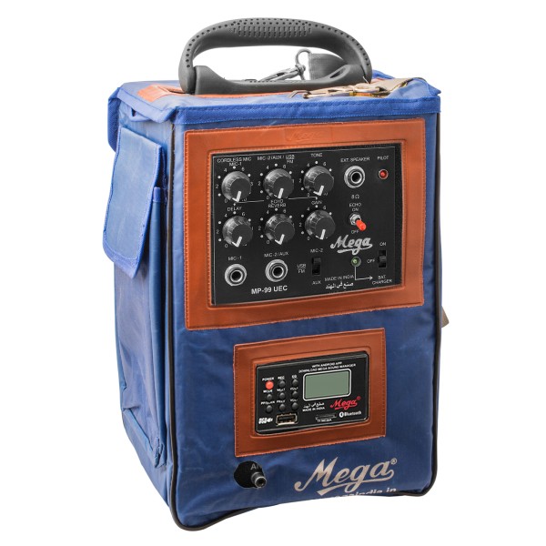 Mega MP-99UEC With Bluetooth,USB,Recording , Echo And UHF Cordless Mike